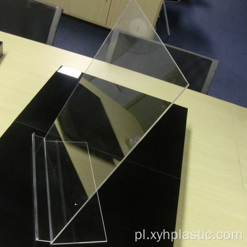 Przezroczysty stojak na ubrania akrylowe na biurko